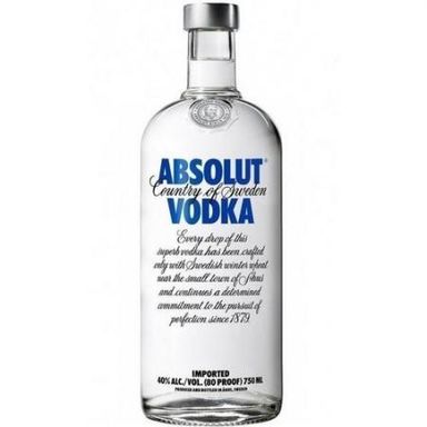  Vodka Absolut Blue 75CL