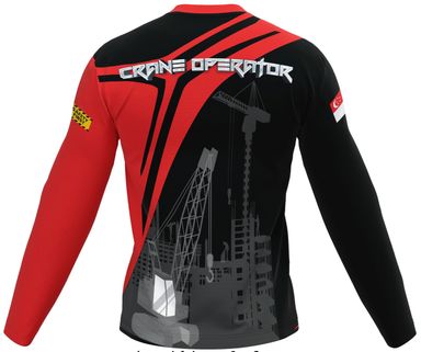 Crane Operator Shirt V2 Long Sleeve