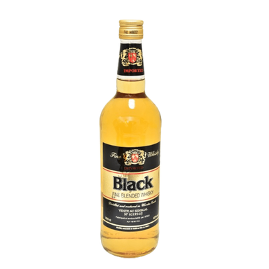 Black fine whisky 40%Vol.