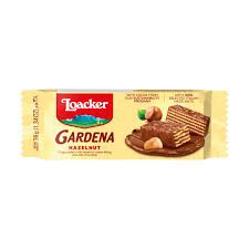 Loacker Gardena Milk Chocolate Coated Wafers Filled with Hazelnut Cream - no added flavorings  no added colors