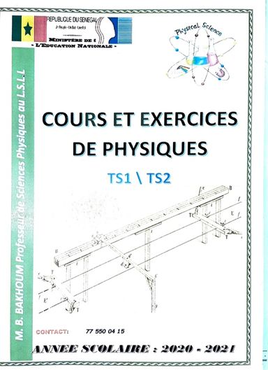 Physique-chimie : leçon et exercice 