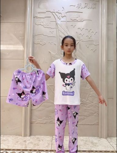 Kuromi children pajama 3 peices set