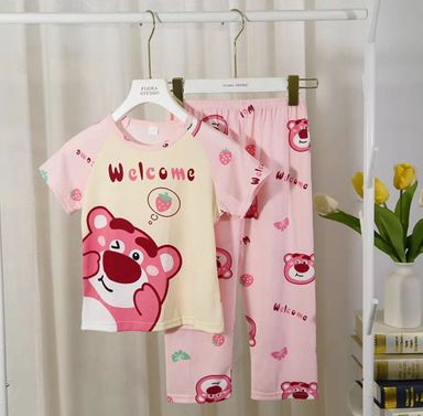  Losto bear children pajama set 