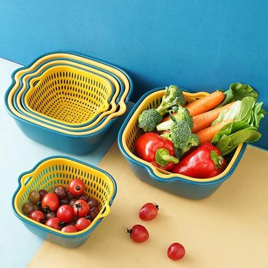 Multifunction 6pcs set drain basket