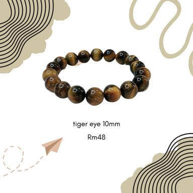 Tiger eye 10mm