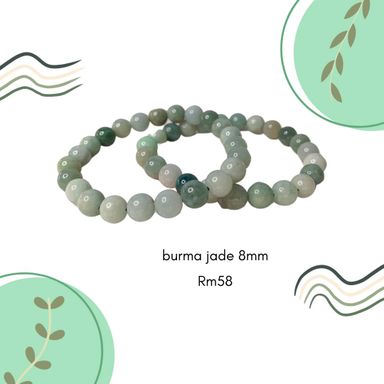 Burma jade 8mm