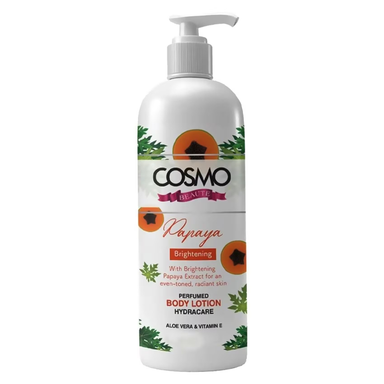 Cosmo Beaute Brightening Perfumed Body Lotion with Papaya Extract  Aloe Vera & Vitamin E