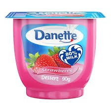 Danette Strawberry Pudding