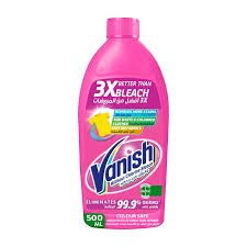 Vanish Liquid Fabric Stain Remover for Colored & White Clothes - chlorine bleach free