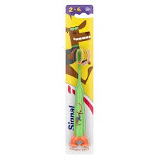 Signal Green & Yellow Ultra Soft Kids Toothbrush (2-6 Years)