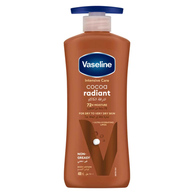 Vaseline Intensive Care Cocoa Radiant Non-Greasy Body Lotion for Dry Skin