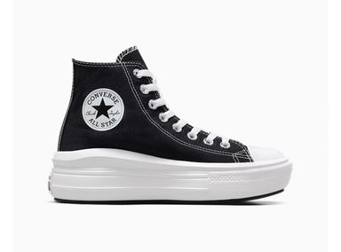 Womens converse chuck taylors,black /ivory with white platform