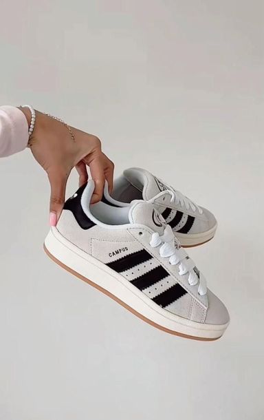 Adidas campus 00" Black & white