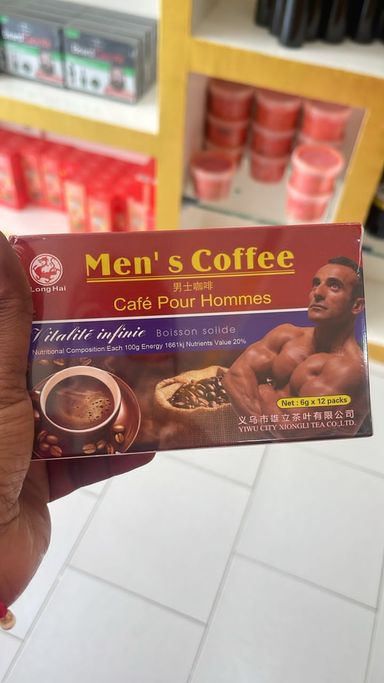 MEN'S COFFRE, café pour hommes