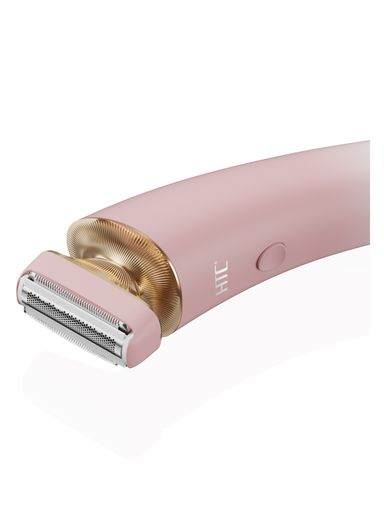 HTC HL060 Shaver for Female, Dual Shaver Blades, Fully Washable, 600 mAh Lithium Battery