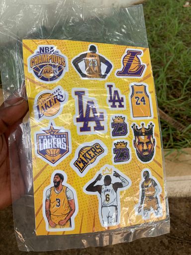 Lakers sticker pack