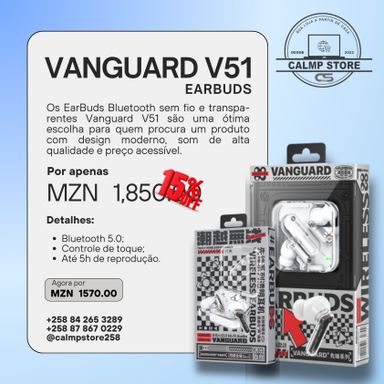 Vanguard V51 Earbuds