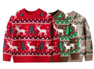 Cute Toddler's Christmas Sweaters