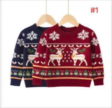 Cute Toddler's Christmas Sweaters 