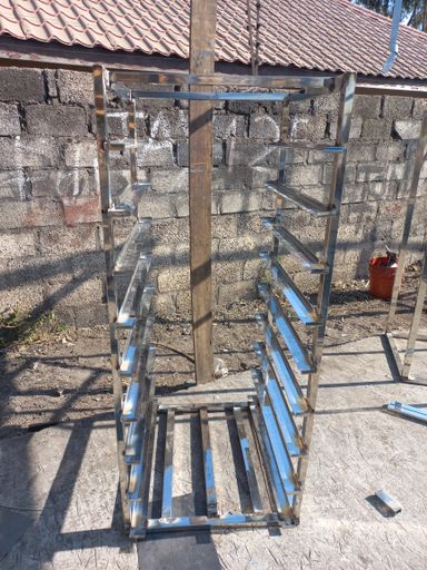 Bread mould trolley 