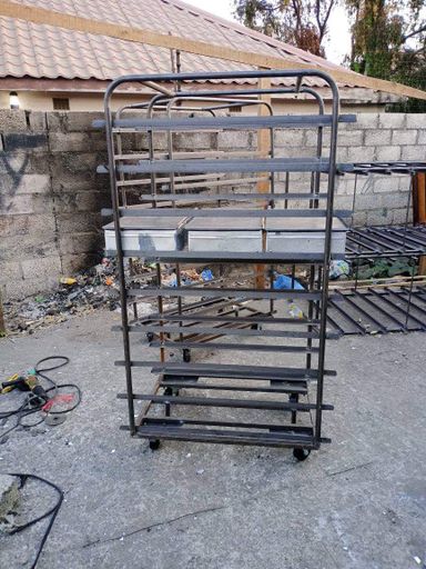 Bread mould trolley 