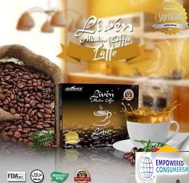 Liven Alkaline coffee