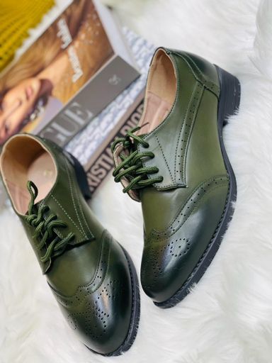 Ladies Brogues - (Boyfriend Shoes)