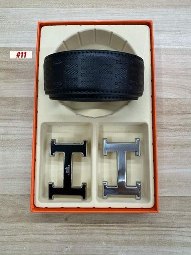 Hermes 3 piece belt set