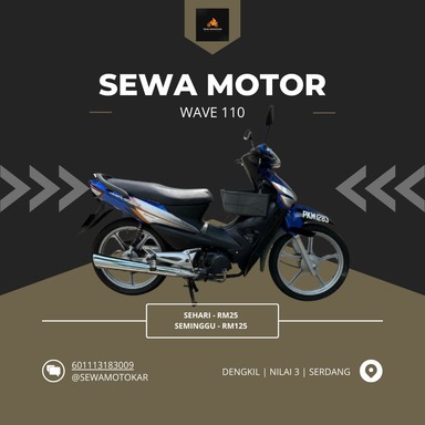 Sewa Honda Wave 110