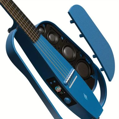 Acoustic Electric Carbon Fiber Travel Guitar NEXG SPECIAL Smart Guitarra with 30W Wireless Speaker, Thickened Gig Bag, Charging Cable, and Adjusting Wrench 96.52 cm