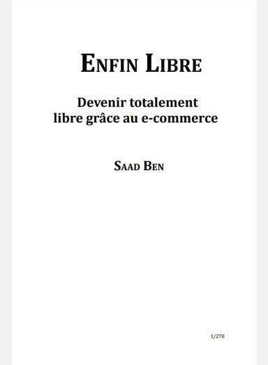 Enfin libre 