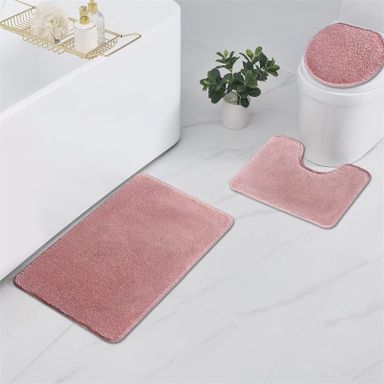 Super absorbent 3 pcs Bathroom/Toilet mats 