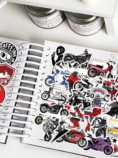 Mini Stickers Moto