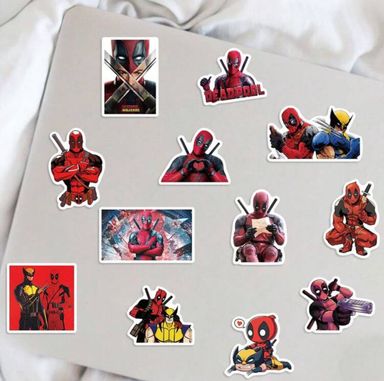 Mini Stickers Wolverine et Deadpool