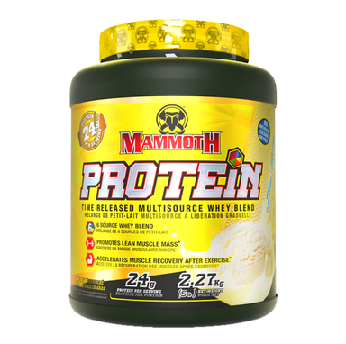 MAMMOTH PROTEIN 5LBS VANILLA ICE CREAM