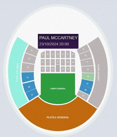 Paul Mc Cartney / OCT 23 / ESTADIO KEMPES