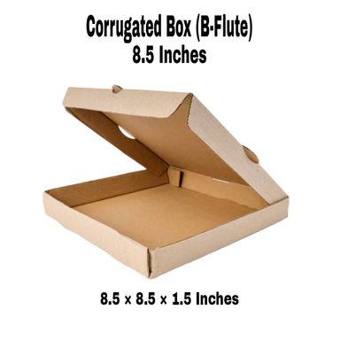 Corrugated Pizza Box 8" (25pcs/pack)