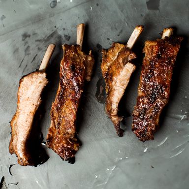 Smoked Duroc Pork Ribs