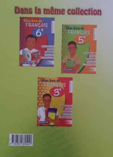 Mon Livre de Francais 4ieme (Super Nova)