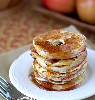 Apple Rings Pancake Breakfast