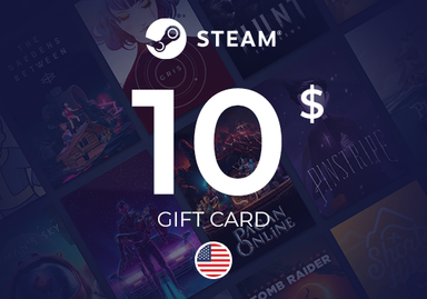 Steam Wallet Gift Card 10 USD Key - UNITED STATES