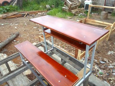 Double seater school desk 