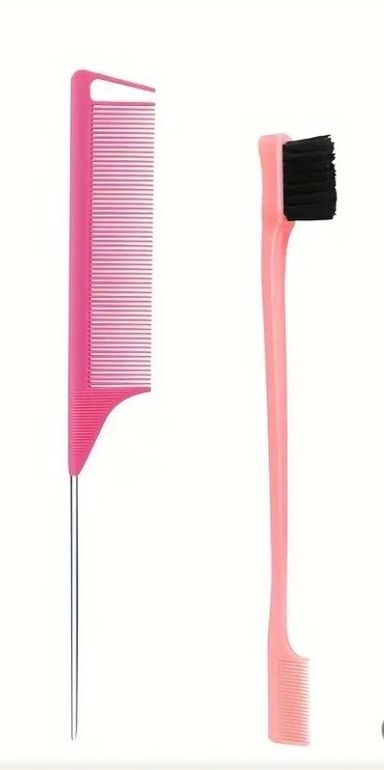 Hair brush Set - Edge brush and comb