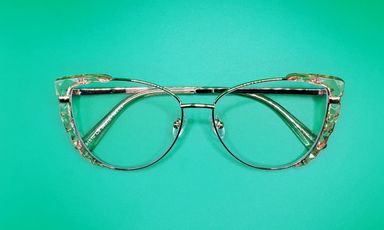 Optical Frame Teen + Adult Collection (Female) - TRANSPARENT ROSE