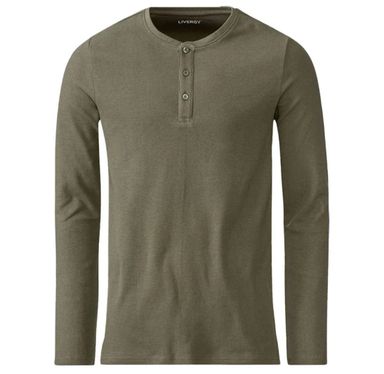 LIVERGY® Men's long-sleeved T-shirt