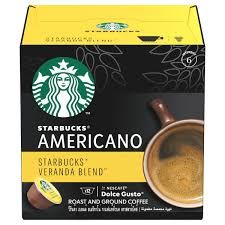 Starbucks Veranda Blend Arabica Americano Coffee Capsules Blonde Roast - Intensity 6