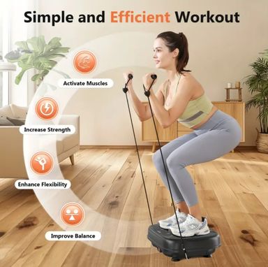 Vibration Plate,  full body massage, full body workout machine