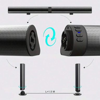 Detachable sound bar