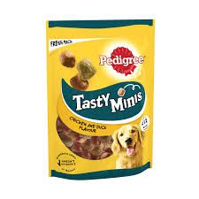 PEDIGREE TASTY MINI CHEWS W/CHICK&DUCK 130G