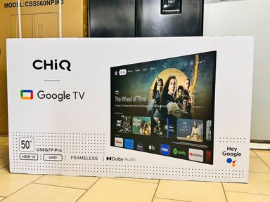 Chiq 50 inch 4K UHD Google smart android TV